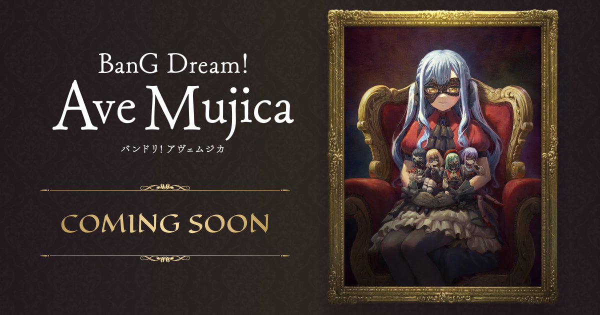 BanG Dream! announces new anime Ave Mujica! - Gamicsoft