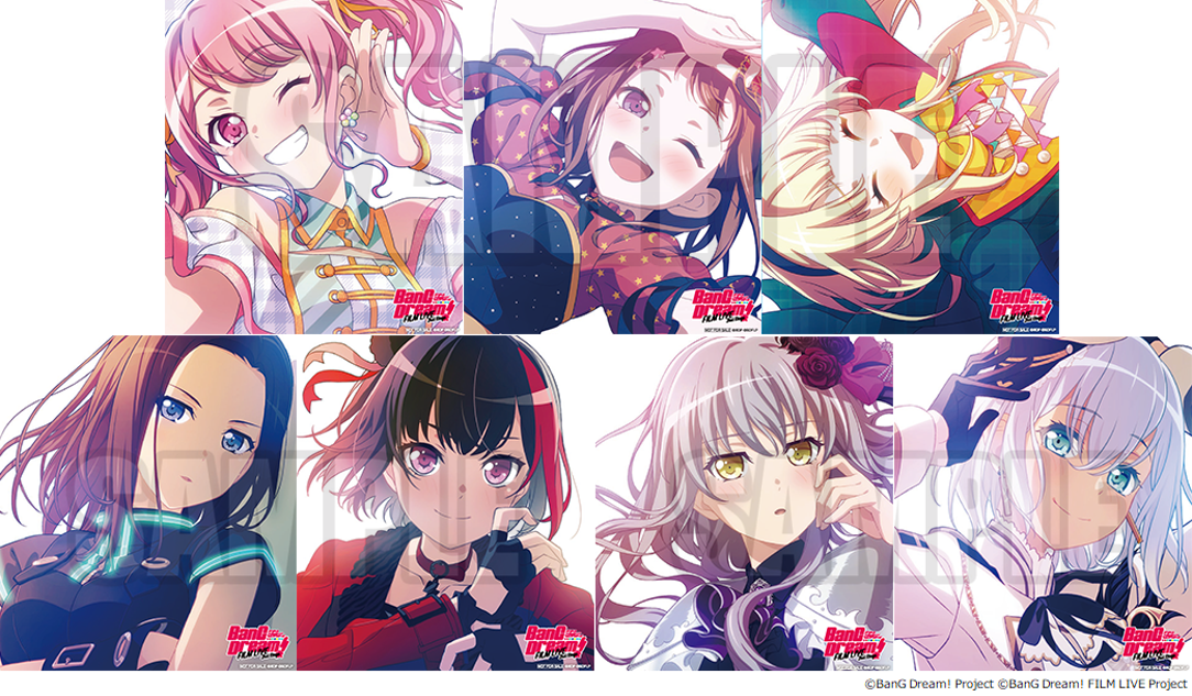 劇場版 BanG Dream! FILM LIVE 第3週目 入場者特典 トレーディングミニ色紙 Roselia 湊友希那 ロゼリア バンドリ