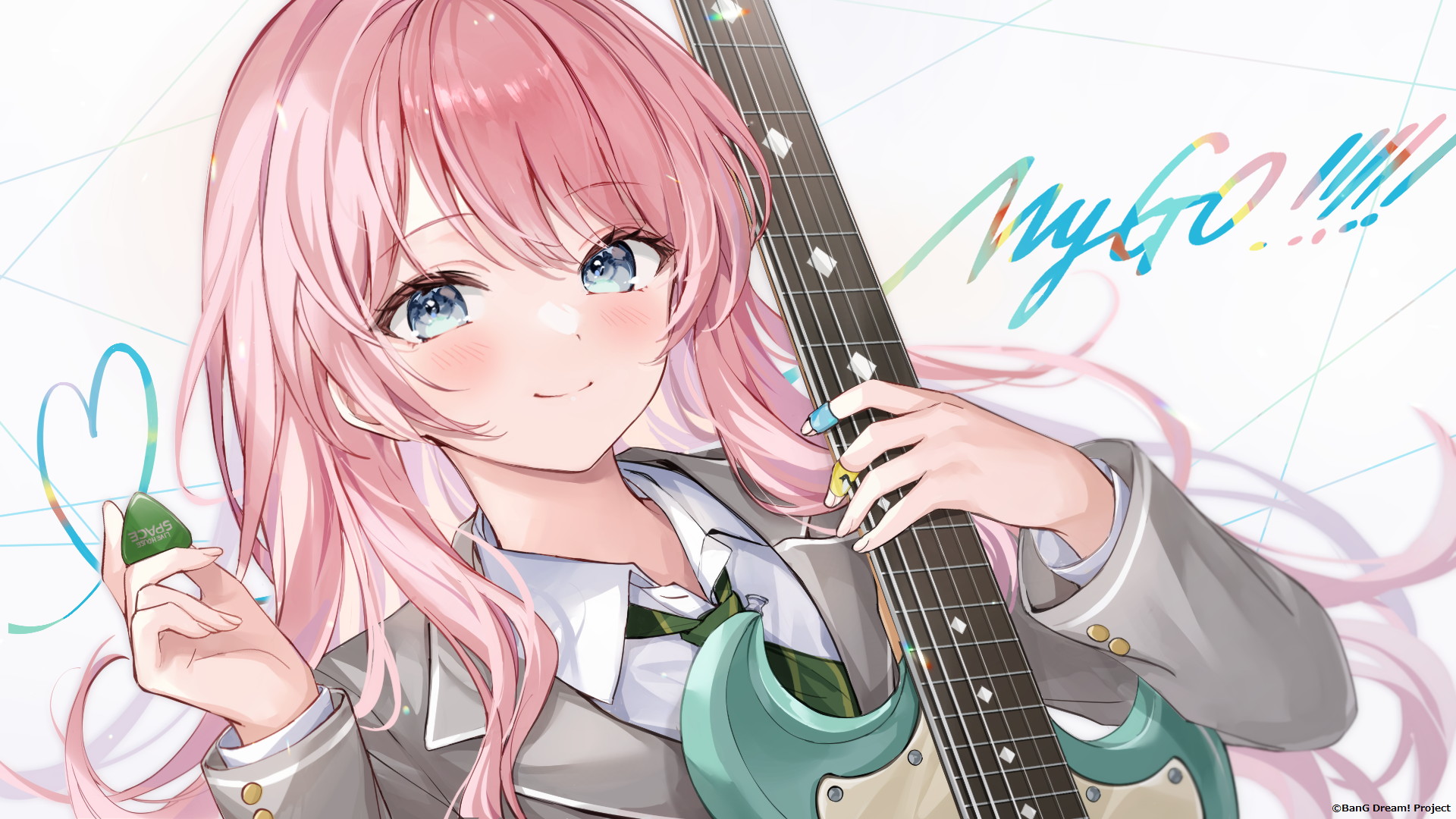 千早愛音　BanG Dream! It's MyGO!!!!! 後編 入場者特典 千早愛音 BanG Dream It's MyGO 後編 入場者特典 第1弾 色紙風